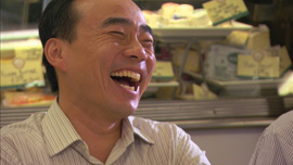Cho-Liang Lin enjoys a joke with his musician friends on Manhattan’s Upper West Side. Cho-Liang Lin enjoys a joke with his musician friends on Manhattan’s Upper West Side.