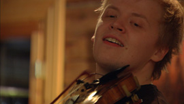 Pekka Kuusisto playing his own arrangement at a house concert in Katkasuvanto, Lapland Pekka Kuusisto playing his own arrangement at a house concert in Katkasuvanto, Lapland