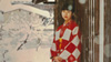 Megumi Yokota in her mother’s kimono outside her home in Niigata, Japan. 