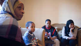 Adama and her siblings