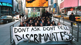 Soulforce’s Right to Serve protest in New York City