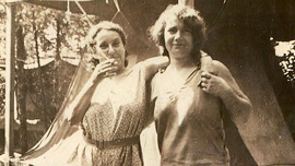 Friends at Nitgedeiget, a cooperative camp