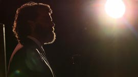 Wayne White on stage