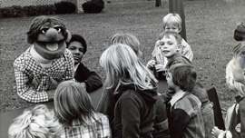 Kevin Clash in 1975, from Being Elmo 