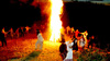 The bonfire at Kupala Night. 