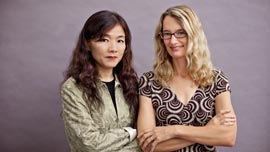 Producers Mei-Juin Chen and Martha Burr