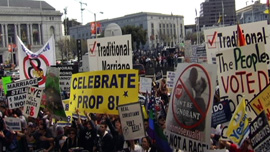 Day of Decision 5/26/09:  Demonstraton in front of California Supreme Court Building