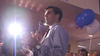 Jeff Smith addresses his supporters at campaign headquarters election night