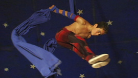 Moises Ponce performs