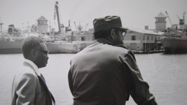 Fidel Castro with Angolan President Agostinho Neto in Havana Fidel Castro with Angolan President Agostinho Neto in Havana