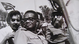 Fidel Castro with Angolan President Agostinho Neto in Havana Fidel Castro with Angolan President Agostinho Neto in Havana