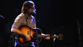 Death Cab for Cutie’s Ben Gibbard performs at a benefit concert for Pat Spurgeon