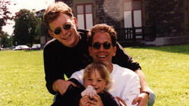 Jim Ballantine, Philip Himberg, and Fanny Ballantine-Himberg