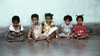 HIV positive children at the Maiti Nepal Hospice whose mothers had been trafficked