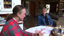Terry and Rick sit down to discuss Terry’s options with the mining company.