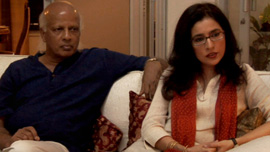 Director Sachithanandam Sathananthan and Director Sabiha Sumar 