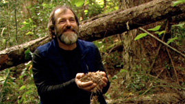Mushroom man Paul Stamets loves the smell of dirt
