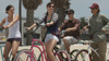 JoEllen, Roxanne, Fletcher and Jeffrey go cycling in Venice Beach