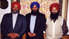 Balbir Singh Sodhi, Harjit Singh Sodhi and Rana Singh Sodhi