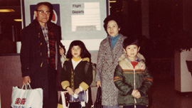 Paul, Anna, Joseph and Theresa Loong, 1981
