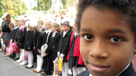 Family Portrait in Black and White