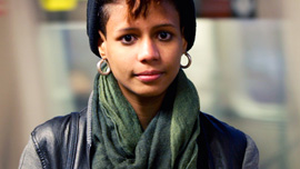 Chastity grew up in the Bronx and almost dropped out when her family became homeless.  She starts college this fall.