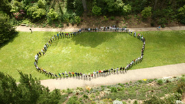 The meadow at the National AIDS Memorial