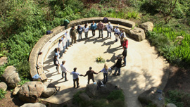 The Circle of Friends at the National AIDS Memorial