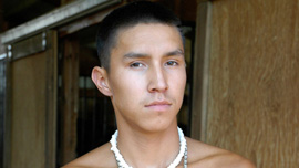 Zack Rock, MM Express Indian Relay team rider.