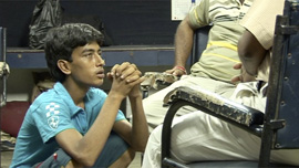 Azad in Police Detective office