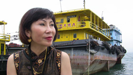 Amy Tan talks about the role Hong Kong played during the war when it became a port of exit for people fleeing China. Amy Tan talks about the role Hong Kong played during the war when it became a port of exit for people fleeing China.
