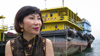 Amy Tan talks about the role Hong Kong played during the war when it became a port of exit for people fleeing China.