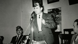 Hector Garcia circa 1950 organizing 