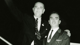 Lyndon Johnson and Hector Garcia early 1960s