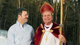 Bishop Gene Robinson and Mark Andrew