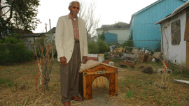 Malvin Cavalier and his faithful companion Bandit