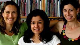Producer Catherine Gund, Producer/Director Sedika Mojadidi, Producer Jenny Raskin 