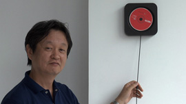 Naoto Fukasawa with Muji CD player