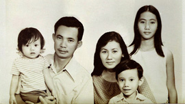 The Hoang family in Vietnam