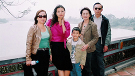 The Hoang family
