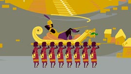 An inca leader in the era before colonization An inca leader in the era before colonization