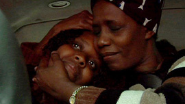 Rose and Nangabire reunite for the first time.