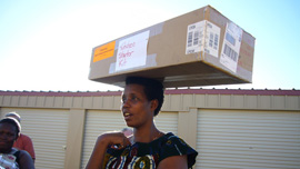 Rose lends a "head" to help Phoenix-based refugees. 