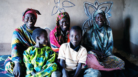 Arbai Barre Abdi and family at Kakuma Refugee Camp, Kenya
Arbai Barre Abdi and family at Kakuma Refugee Camp, Kenya