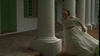 Young Loreta, played by Isabel Taysin Carter, runs through columns in her Cuban plantation home