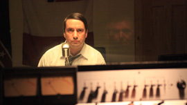 Ken Forman as Asa Carter on the air