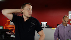 CEO of Tesla Motors Elon Musk worries Roasters will not be finished in time to deliver to their buyers