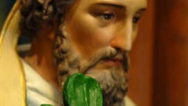 Interior of Saint Patrick Church, Lawrence, Mass.