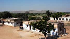 Arial view of the old campus