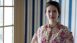 Jadrienne Myhre, winner of Renfro award for 2008 Girls School, class of 1861R